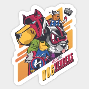 DOG VENGERS Sticker